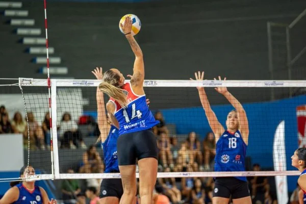 female volleyball player